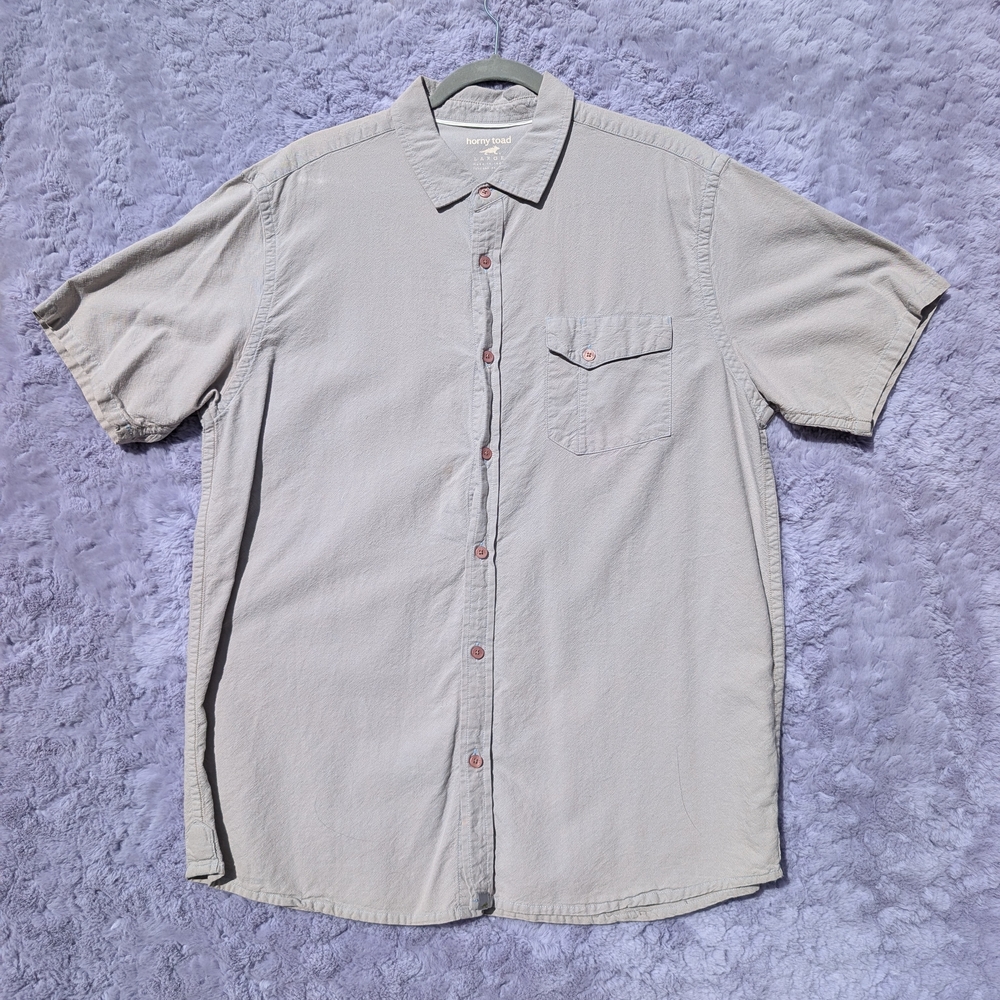 Horny Toad Men's Fretwork Short Sleeve Shirt